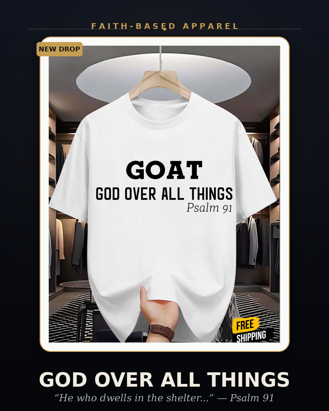 GOAT T-shirt